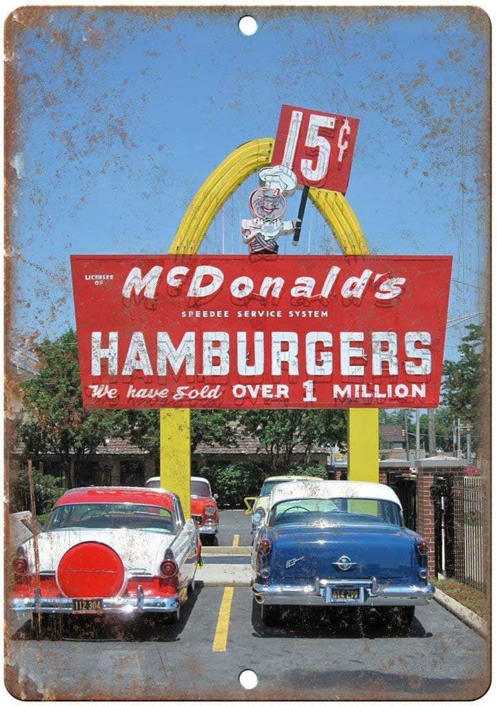 Home Decor Kolkata - Metalowy Znak - Neonowy Znak McDonald's