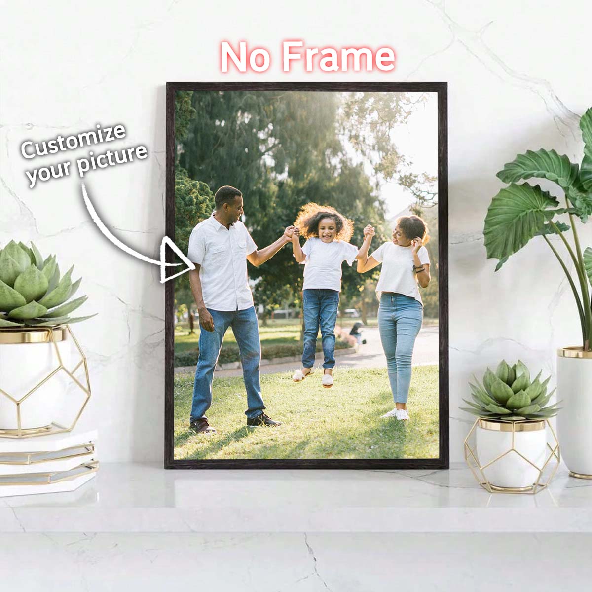 Home Decor Happy - Obraz na płótnie z własnym nadrukiem