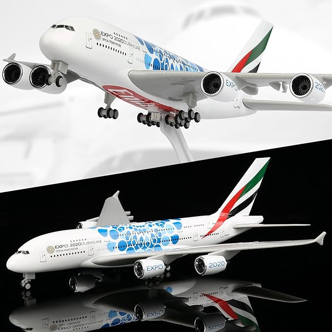 Home Decor Expo - Model samolotu A380 z Expo ZEA,