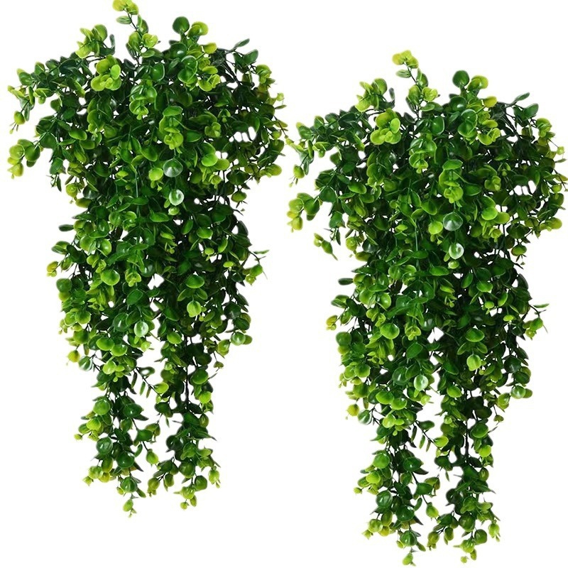 Rattan Plant Basket - 1 szt. Sztuczny 5-kątny rattanowy eukaliptus
