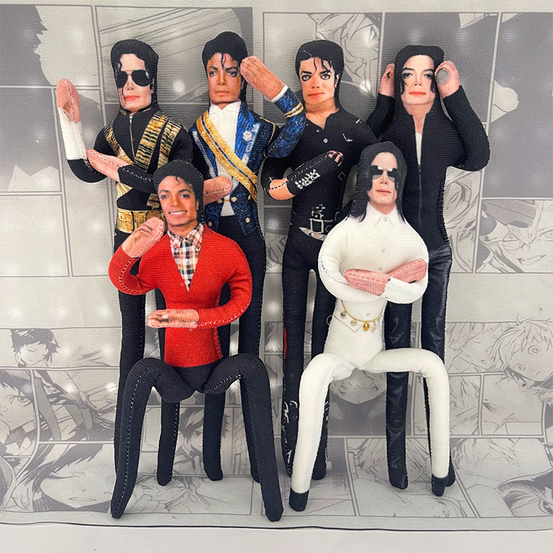 Home Decor Happy - Michael Jackson Figurka z ruchomymi stawami,