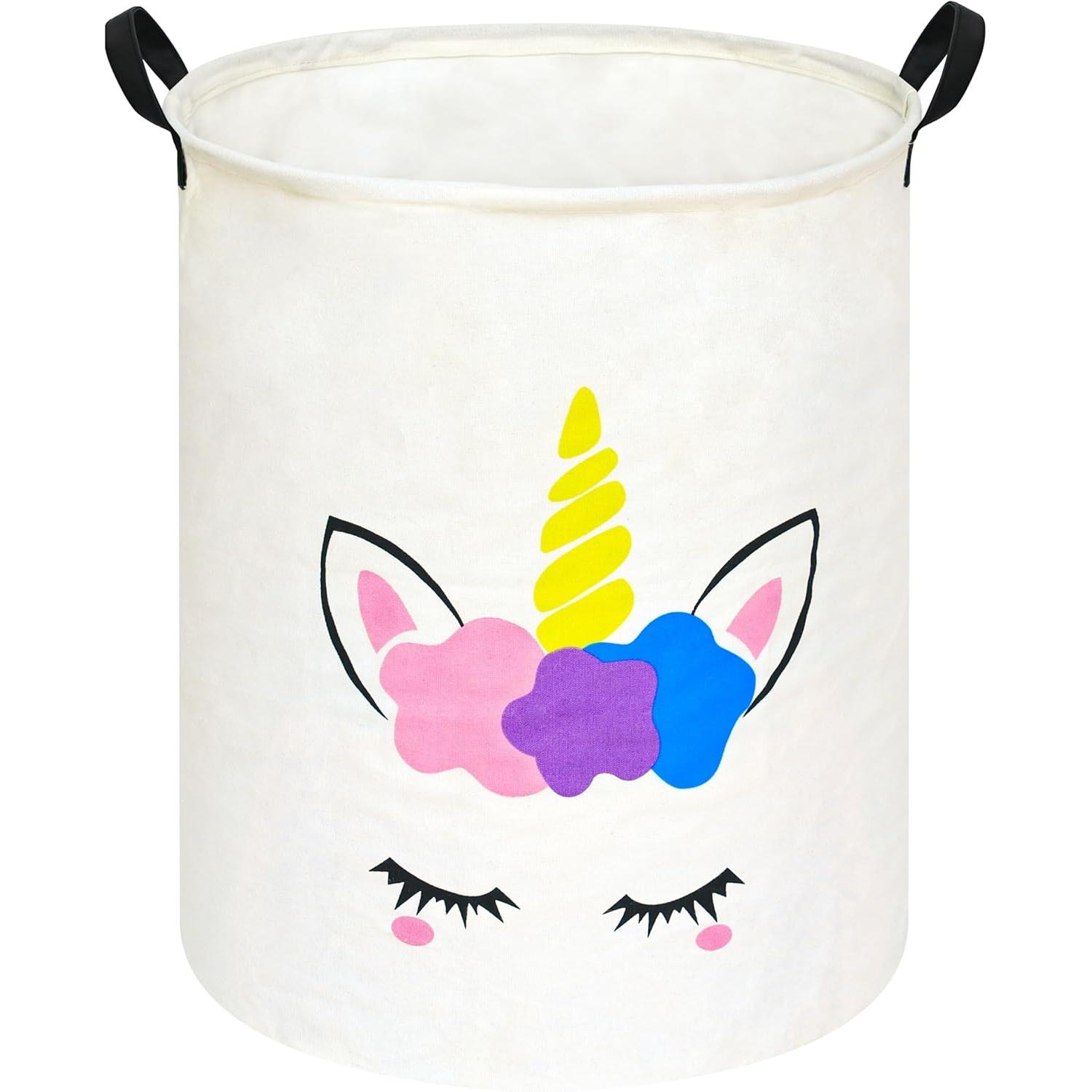 Home Decor Hampers - Kosz na pranie w kształcie jednorożca,