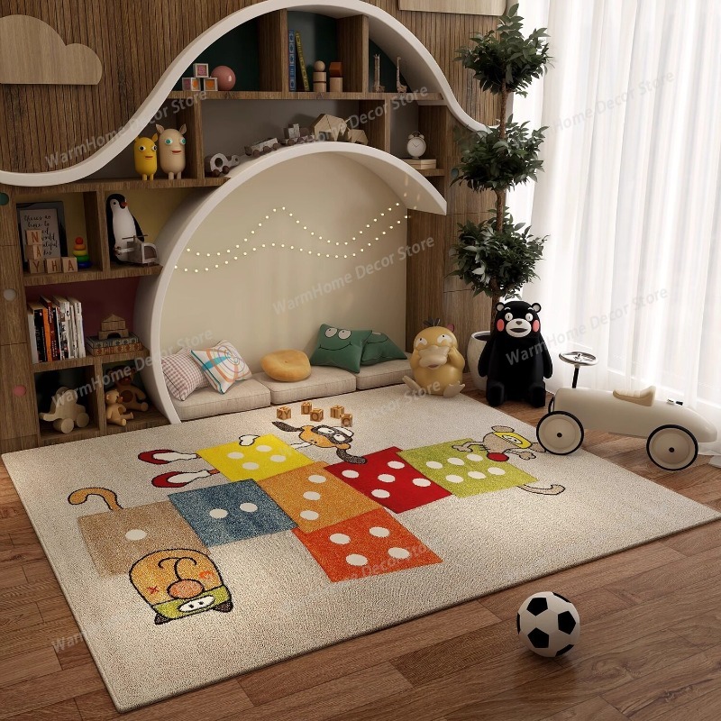 Home Decor Ig - Uroczy dywan do salonu z motywem
