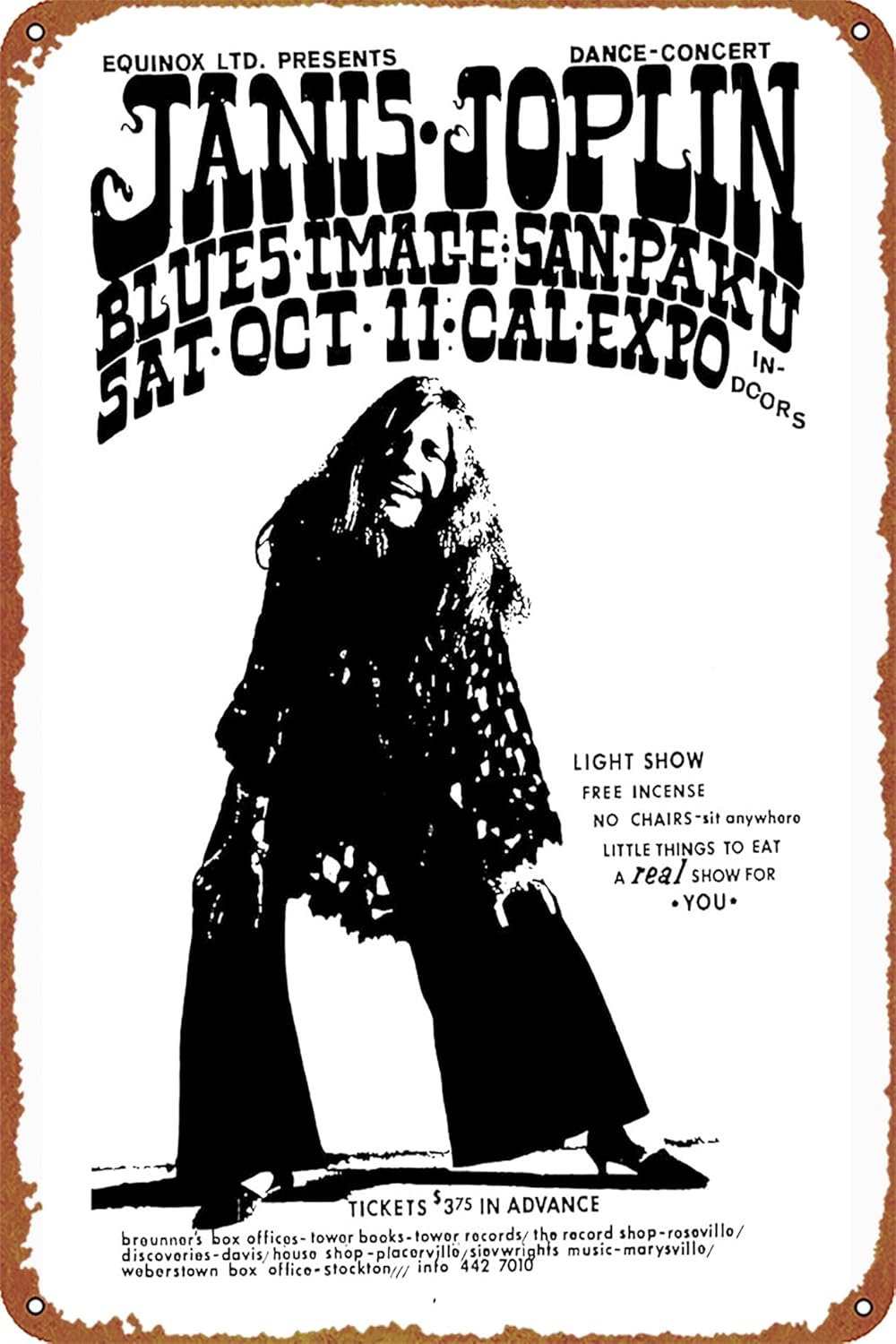 Home Decor Expo - 1969 Janis Joplin na Cal Expo