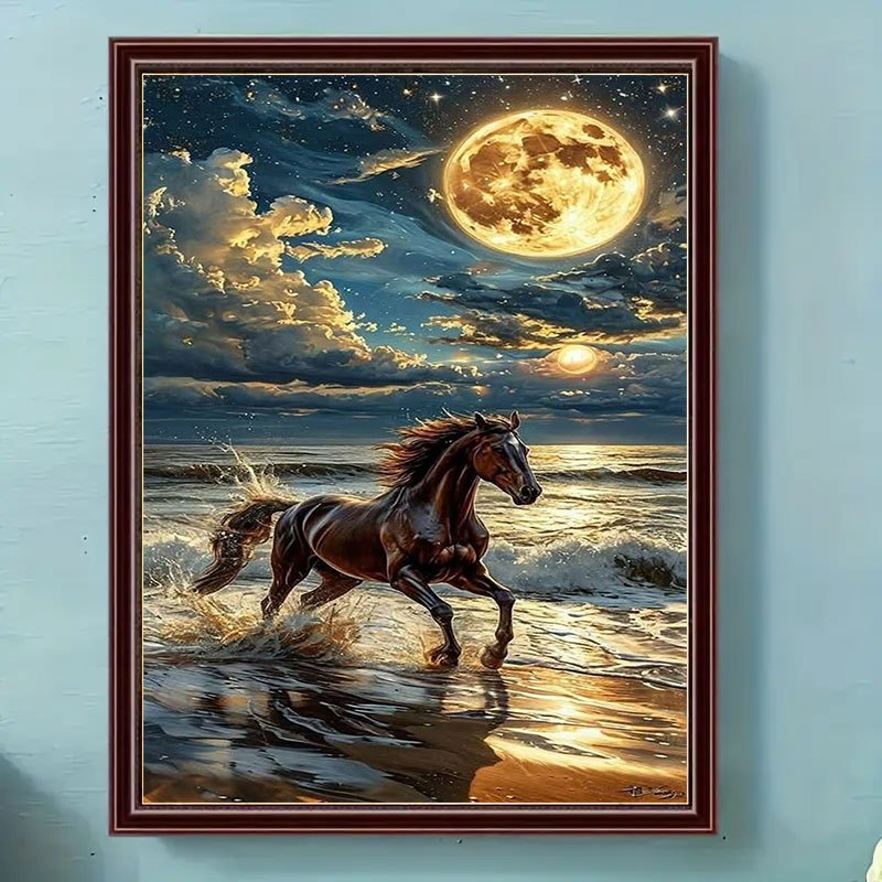 Home Decor Under 500 - Puzzle dla dorosłych 500/1000/1200/2000 elementów, Koń