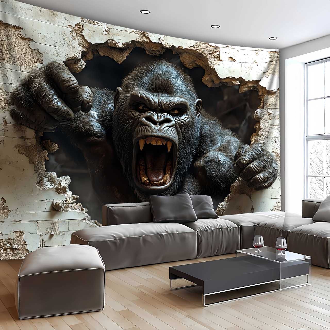 Home Decor Under 100 - 1 szt. 3D dynamiczny efekt wybuchu