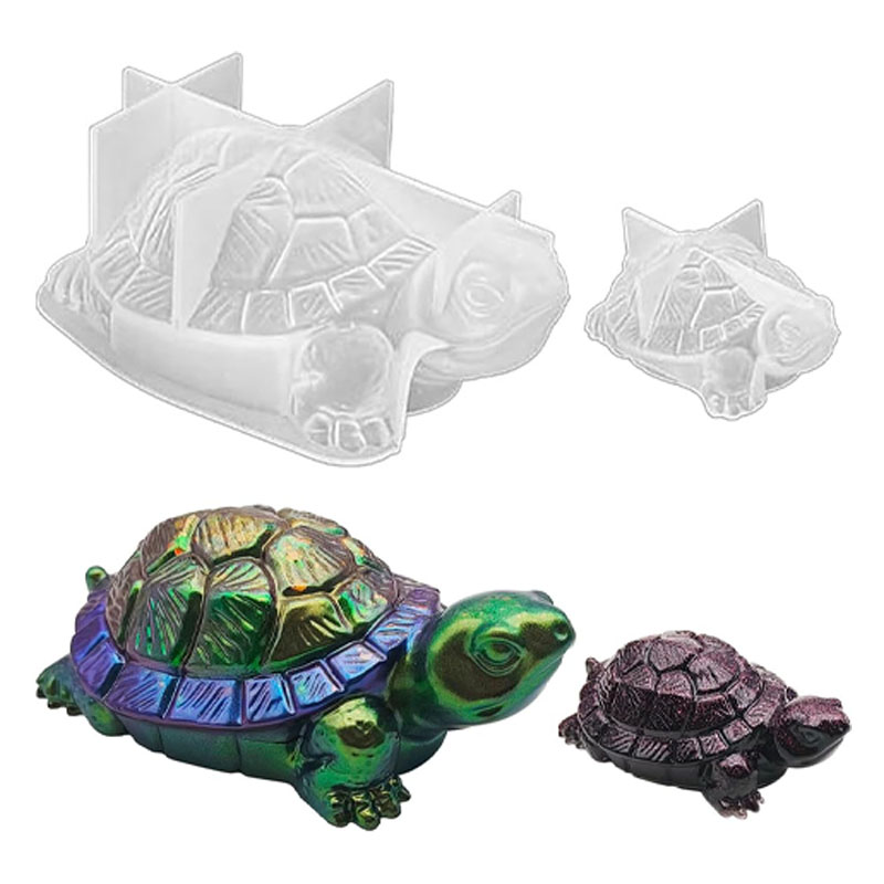 Home Decor Etsy - Formy silikonowe 3D w kształcie żółwia