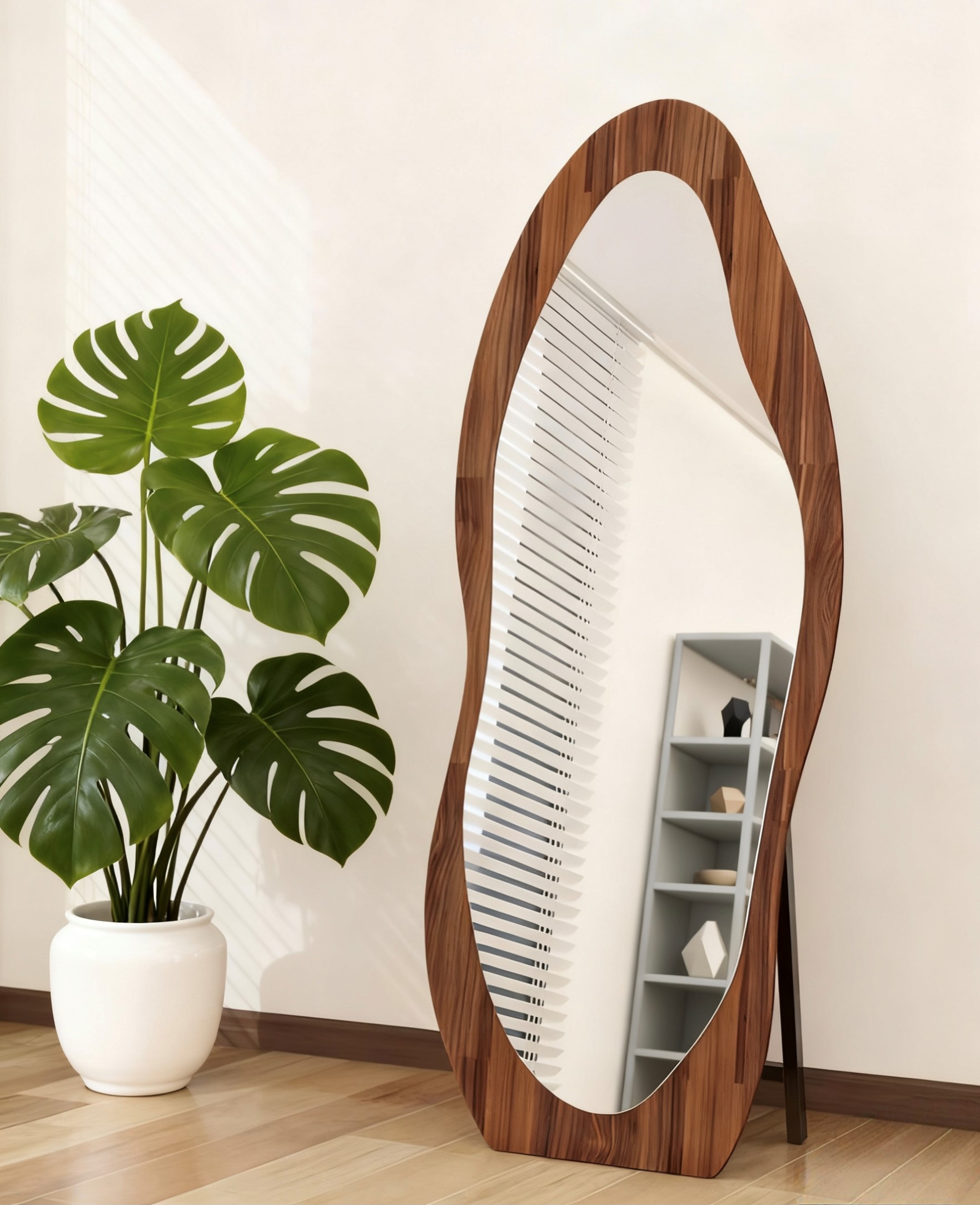 Nowoczesne lustro podłogowe na – Home Decor Mirror recenzja i cena
