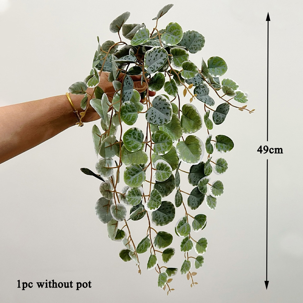 49cm sztuczne rośliny winorośl – Rattan Plant Basket recenzja i cena