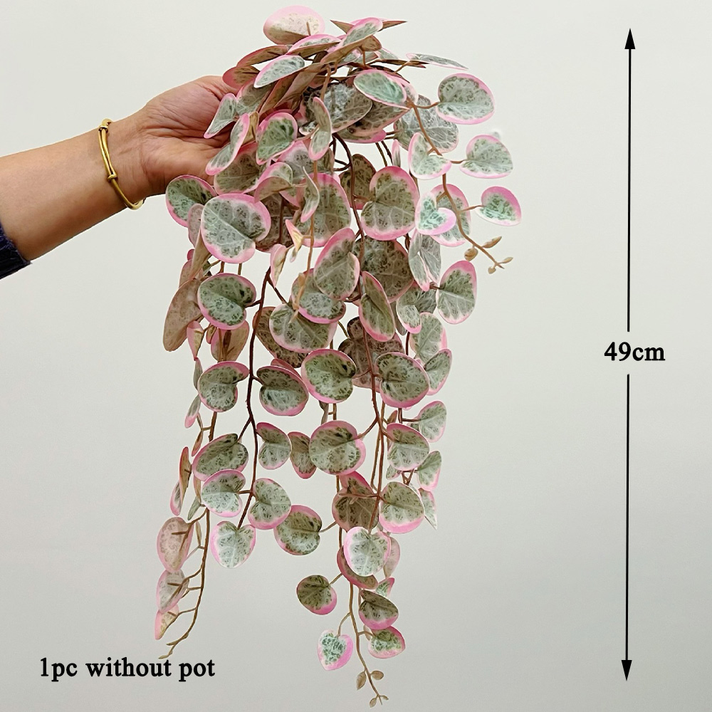 49cm sztuczne rośliny winorośl – Rattan Plant Basket recenzja i cena