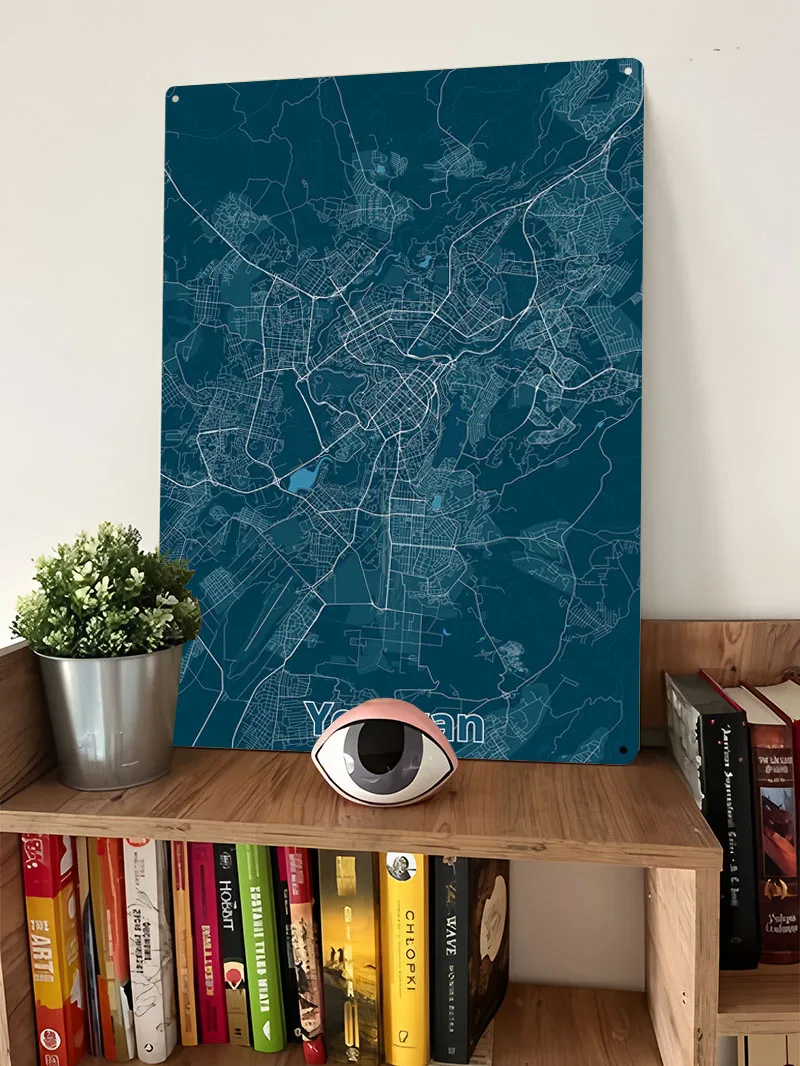 Mapa miasta Erevana, plakat, m – Home Decor Yerevan recenzja i cena