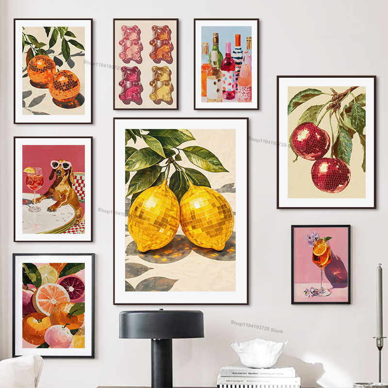 Retro Modny Cytrynowo-Pomarańc – Home Decor Orange recenzja i cena