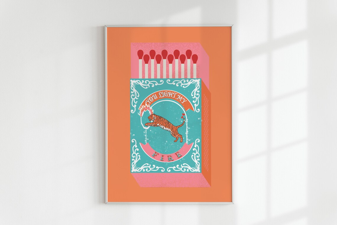 You Light My Fire Orange Match – Home Decor Orange recenzja i cena