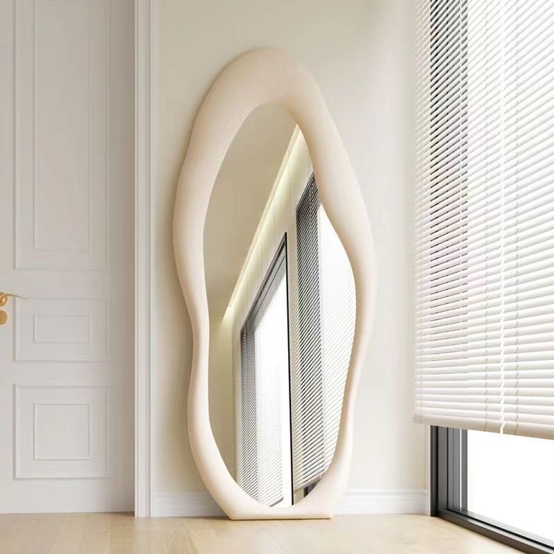 Kremowe Lustro Podłogowe Niere – Home Decor Mirror recenzja i cena