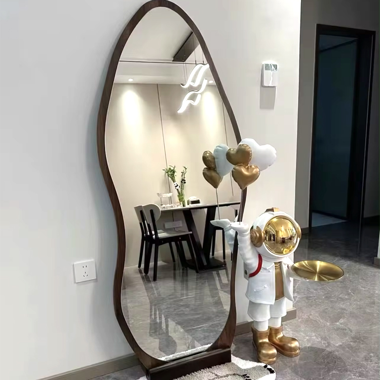 Kremowe Lustro Podłogowe Niere – Home Decor Mirror recenzja i cena