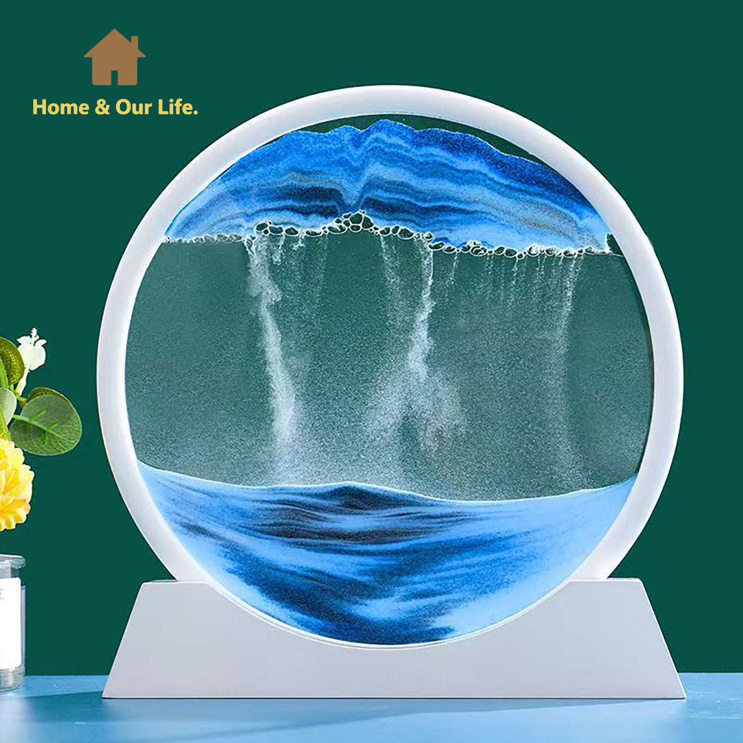 Dynamiczna piaskowa grafika 3D – Home Decor Mirror recenzja i cena