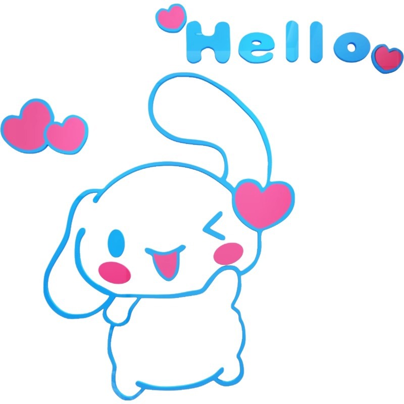Sanrio Cinnamoroll 3D Akrylowa – Home Decor Etsy recenzja i cena