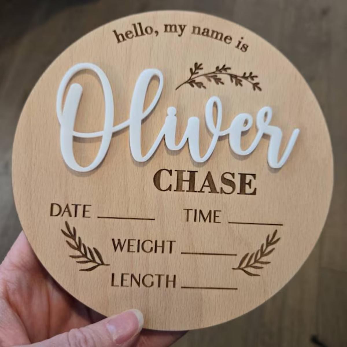 1 szt. Personalizowany drewnia – Home Decor Happy recenzja i cena