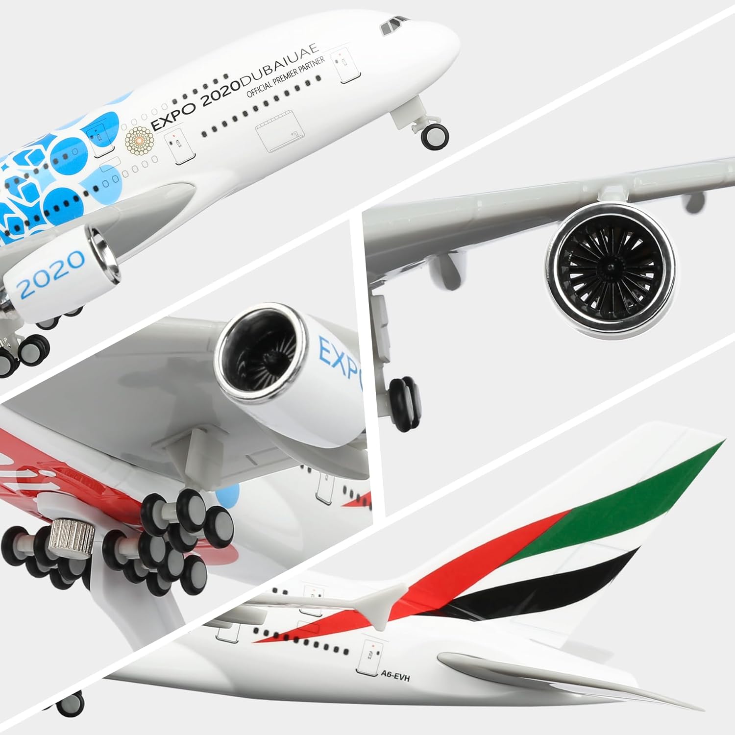 Model samolotu A380 z Expo ZEA – Home Decor Expo recenzja i cena