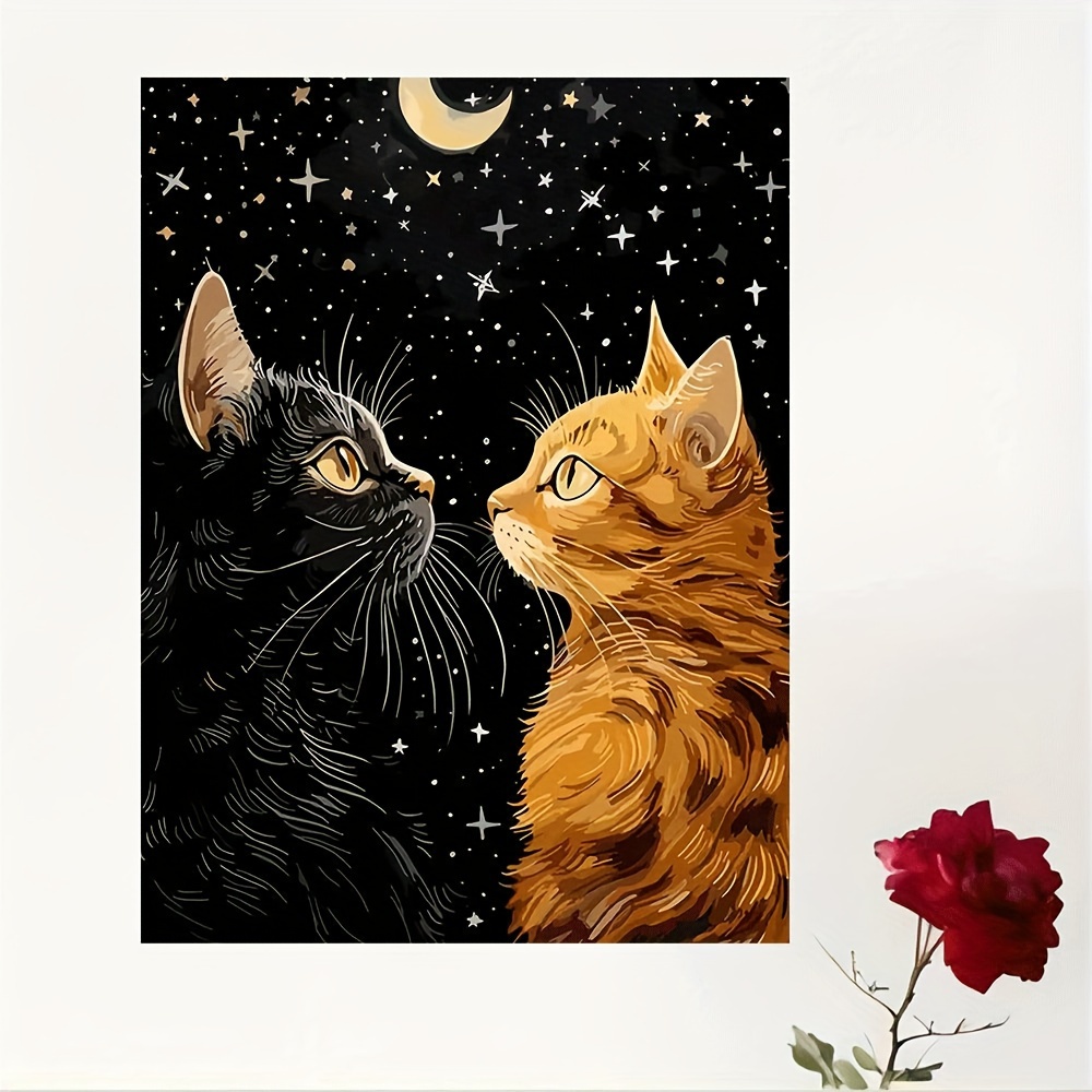 Żywy Czarny Kot i Pomarańczowy – Home Decor Orange recenzja i cena