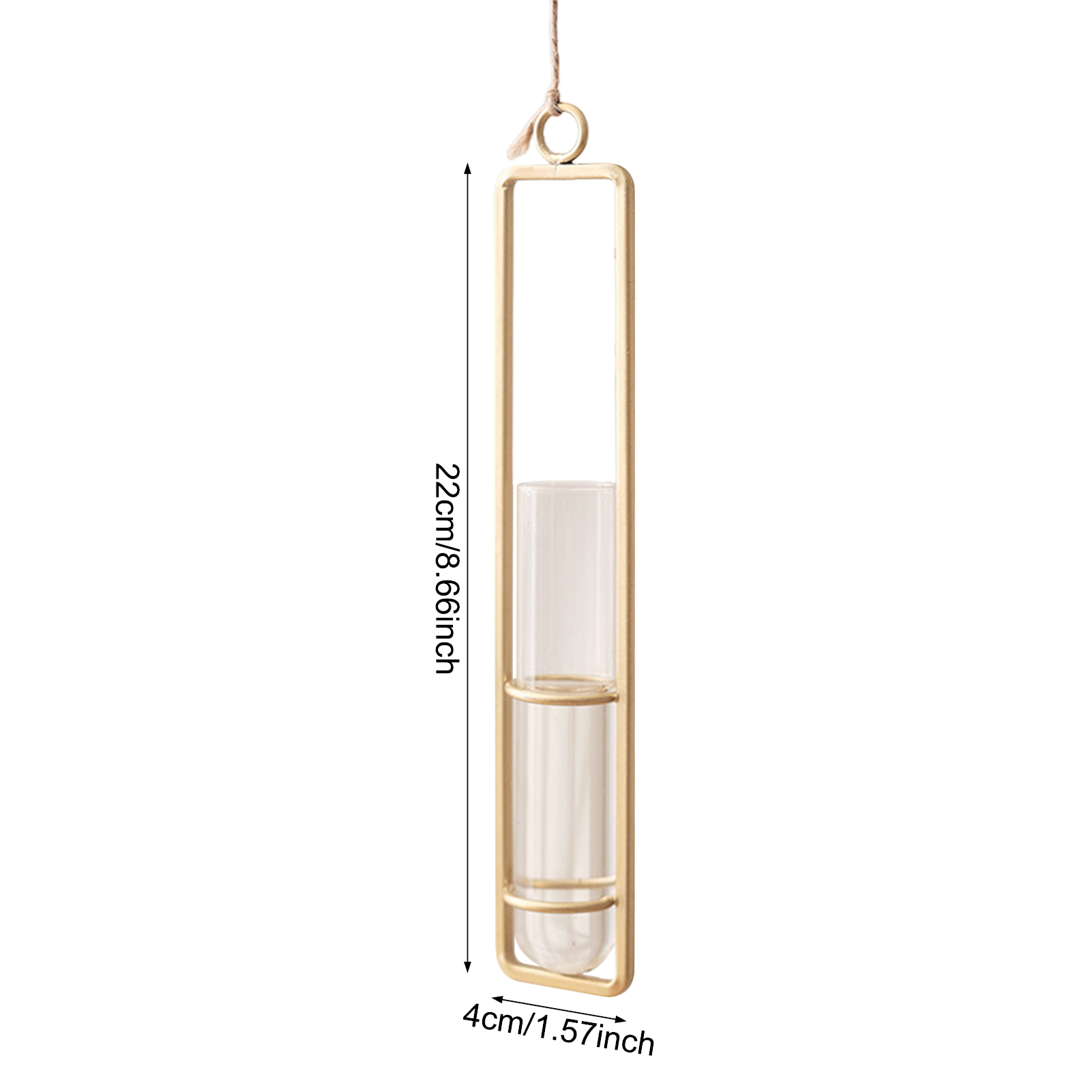 Wazon szklany wiszący na ścian – Terrarium Glass Bottle recenzja i cena