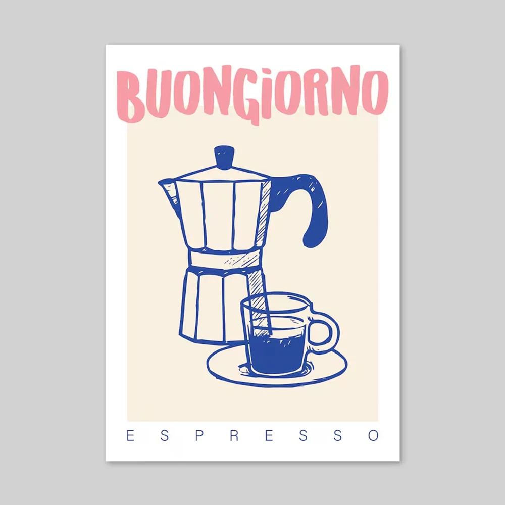 Nowoczesna kawa Espresso Wall  – Home Decor Kolkata recenzja i cena