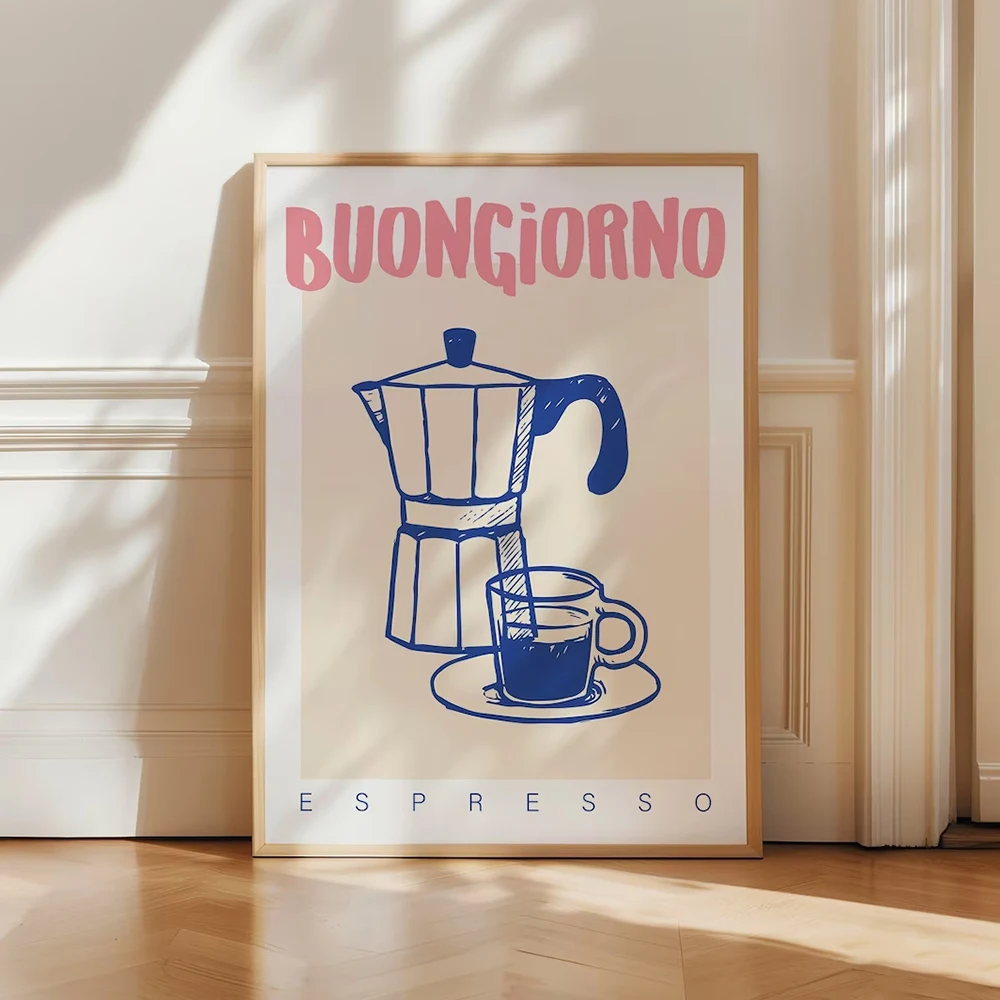 Nowoczesna kawa Espresso Wall  – Home Decor Kolkata recenzja i cena