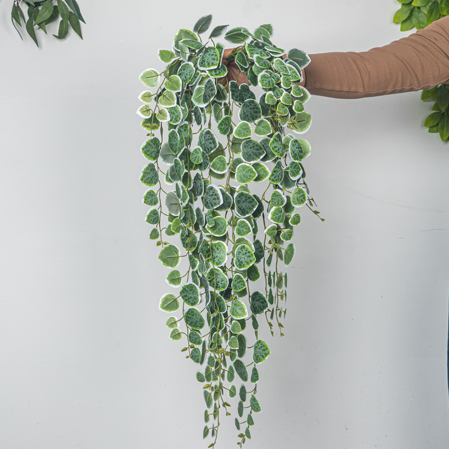 60-80cm Sztuczne wiszące winor – Rattan Plant Basket recenzja i cena