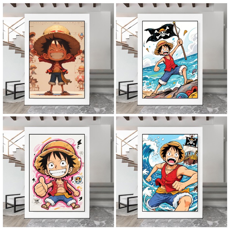 Plakat One Piece Luffy Anime H – Home Decor Wallpaper recenzja i cena