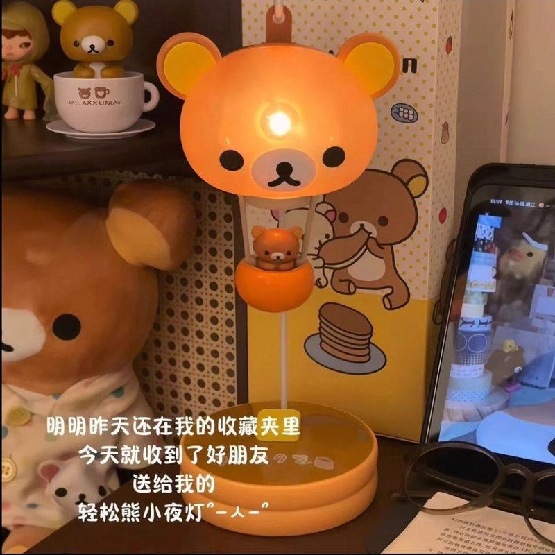 Urocza lampka nocna Rilakkuma  – Home Decor Etsy recenzja i cena