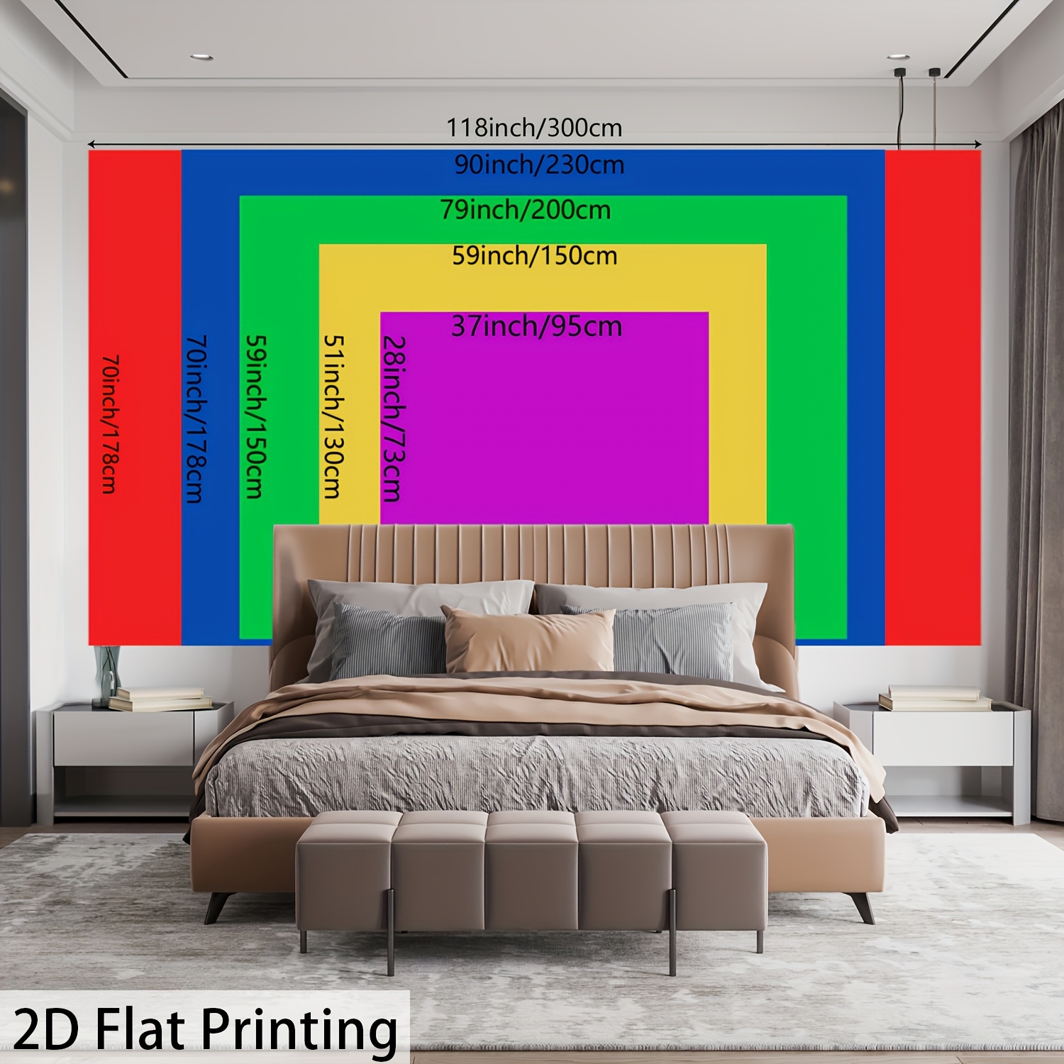 Kolorowa gobelinowa mandala do – Home Decor Under 100 recenzja i cena
