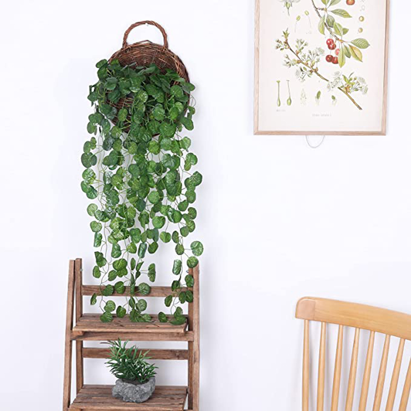 Sztuczne rośliny wiszące z rat – Rattan Plant Basket recenzja i cena