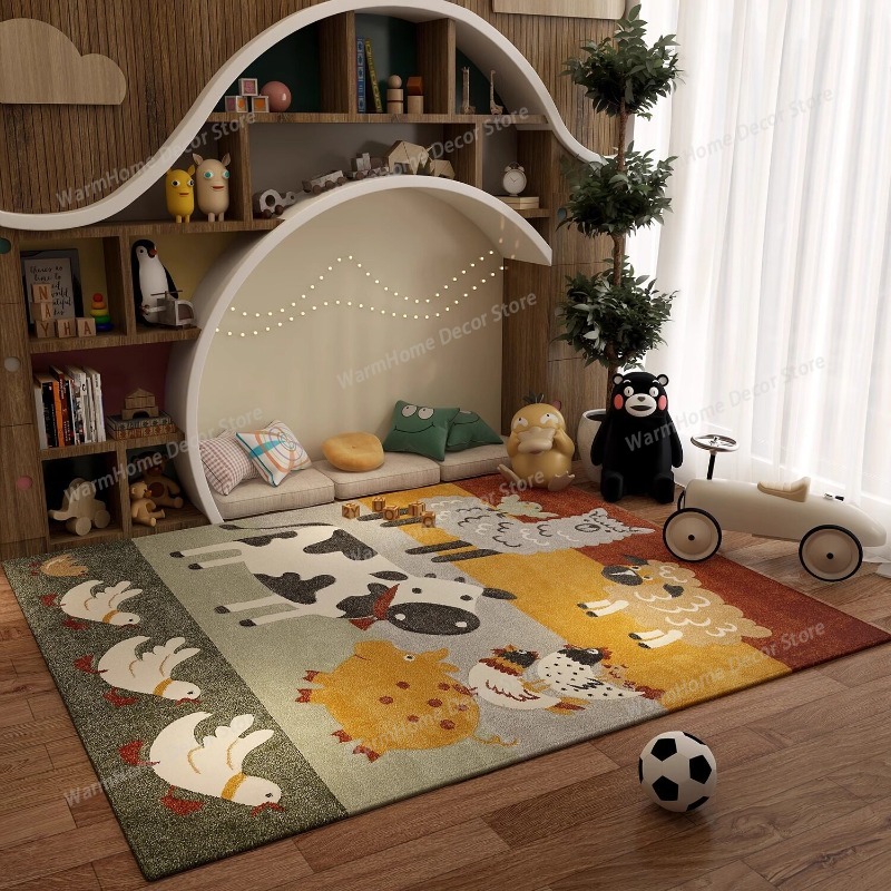 Uroczy dywan do salonu z motyw – Home Decor Ig recenzja i cena
