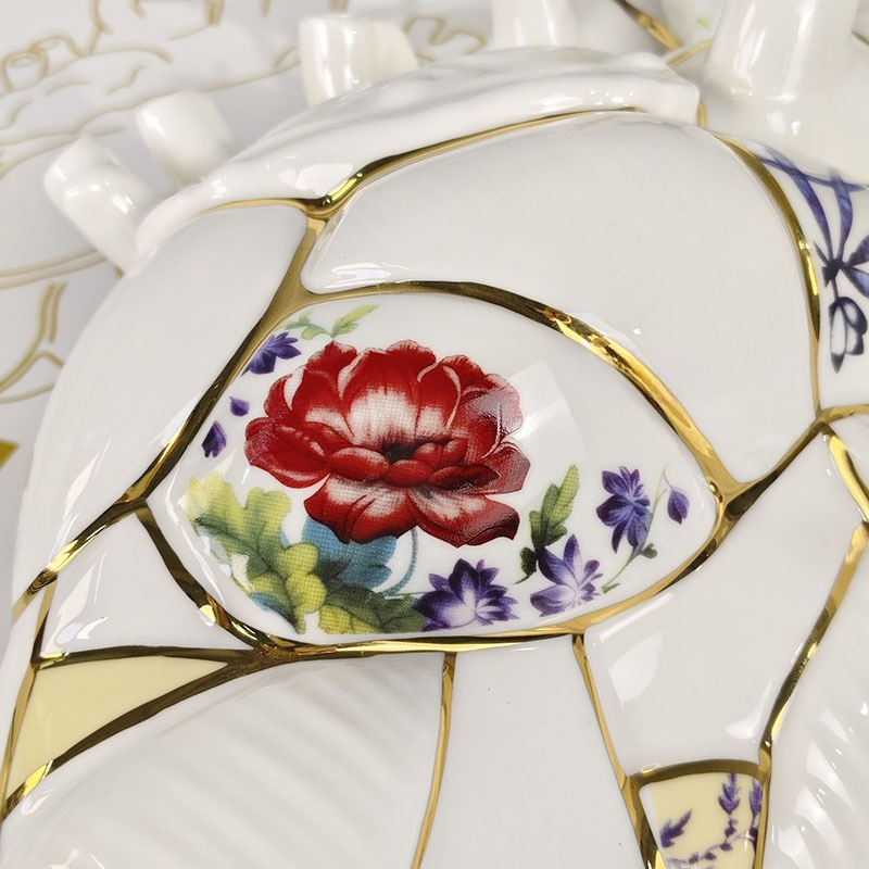 Wazon w kształcie serca, szafk – Home Decor Luxury recenzja i cena