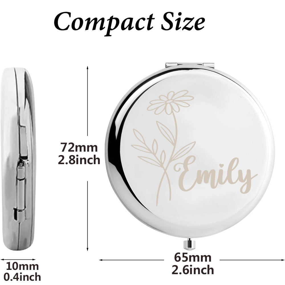 1 szt. kwiatów z imieniem, lus – Home Decor Mirror recenzja i cena