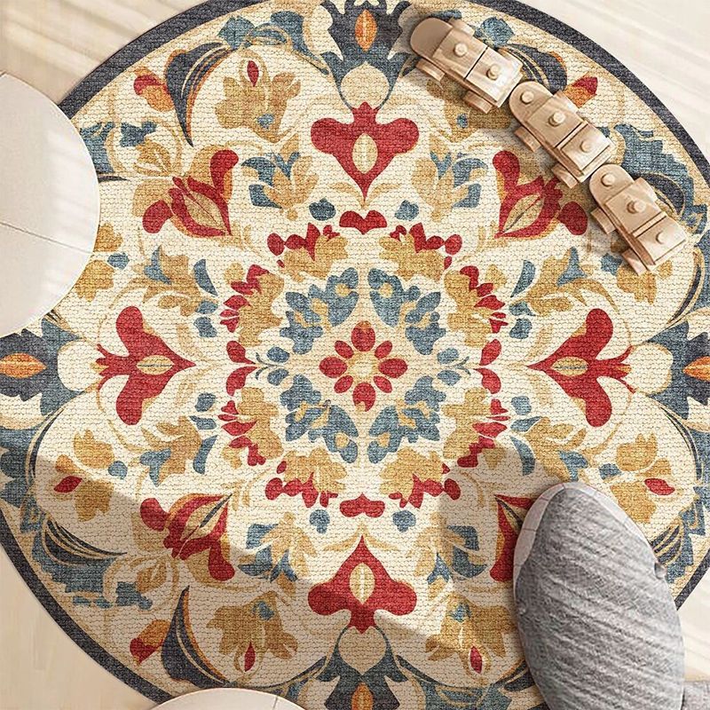 Okrągłe dywany w stylu etniczn – Home Decor Ig recenzja i cena