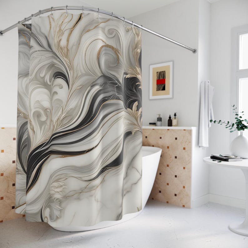 Luksusowa zasłona prysznicowa  – Home Decor Expo recenzja i cena