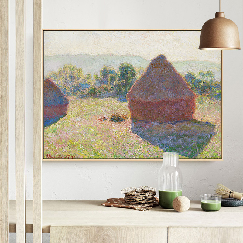 Słynny obraz na płótnie Moneta – Home Decor Mirror recenzja i cena