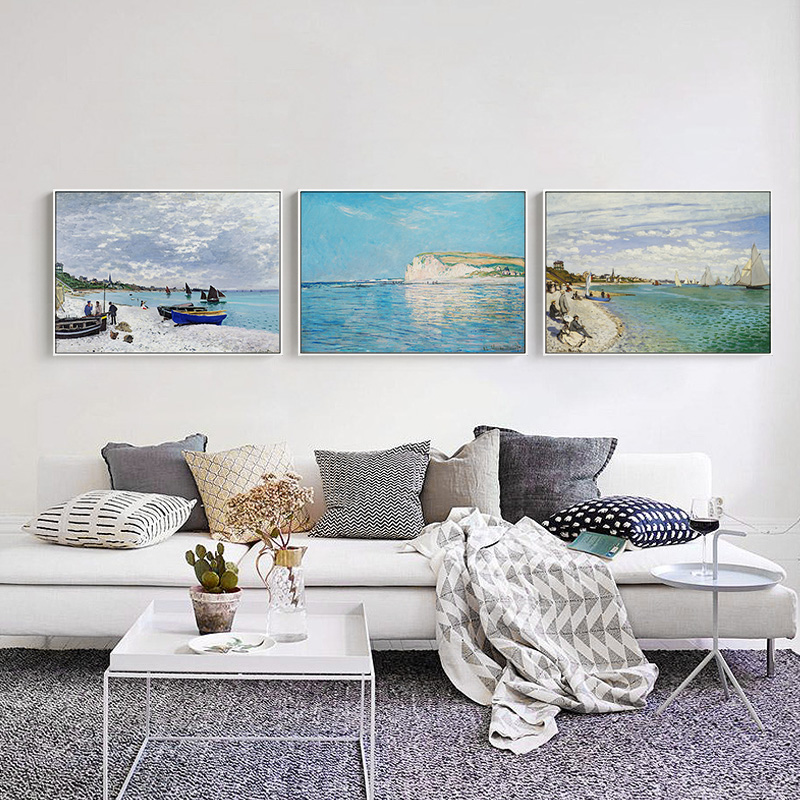 Słynny obraz na płótnie Moneta – Home Decor Mirror recenzja i cena