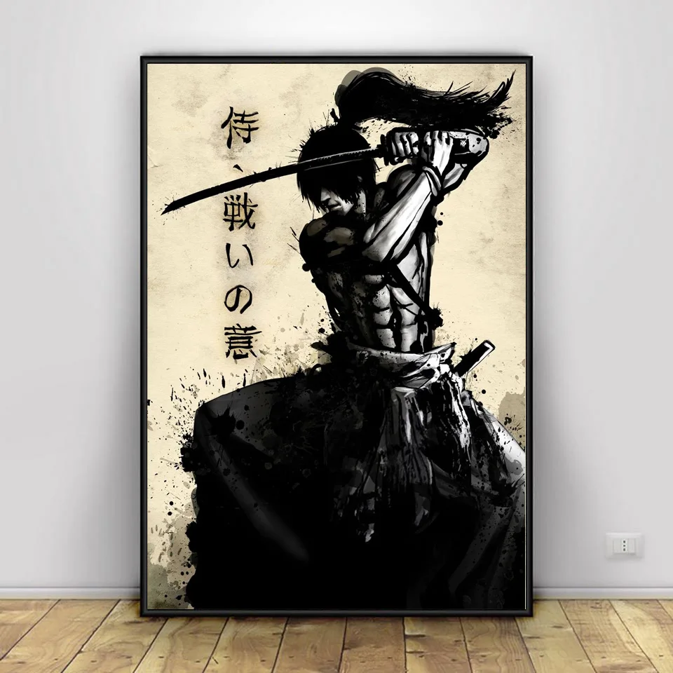 Obraz na płótnie Samurai Sakur – Home Decor Mirror recenzja i cena