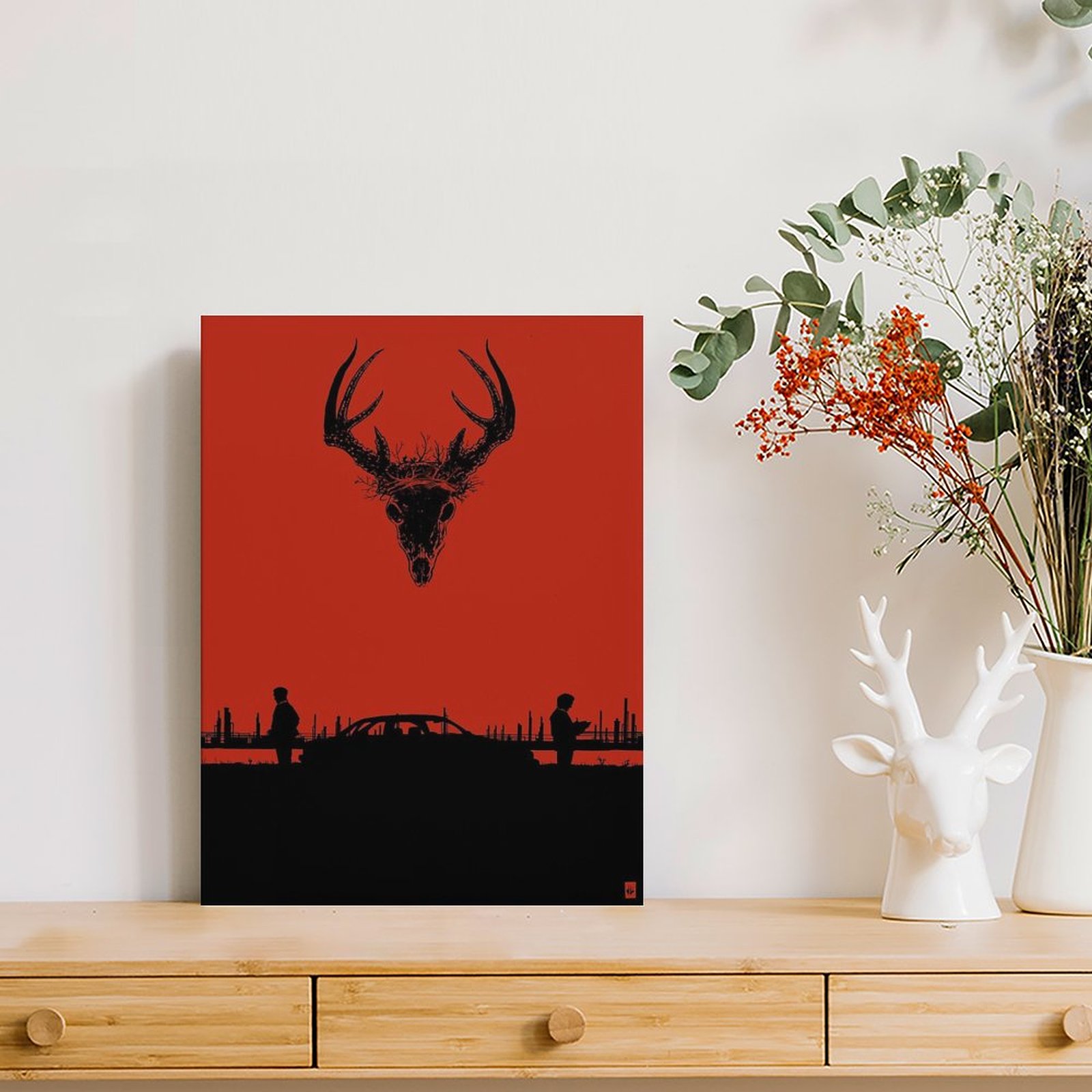 Plakat na płótnie True Detecti – Home Decor Mirror recenzja i cena