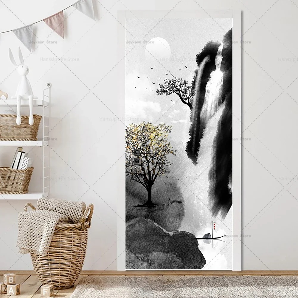 Naklejka na drzwi z chińskim k – Home Decor Zen recenzja i cena