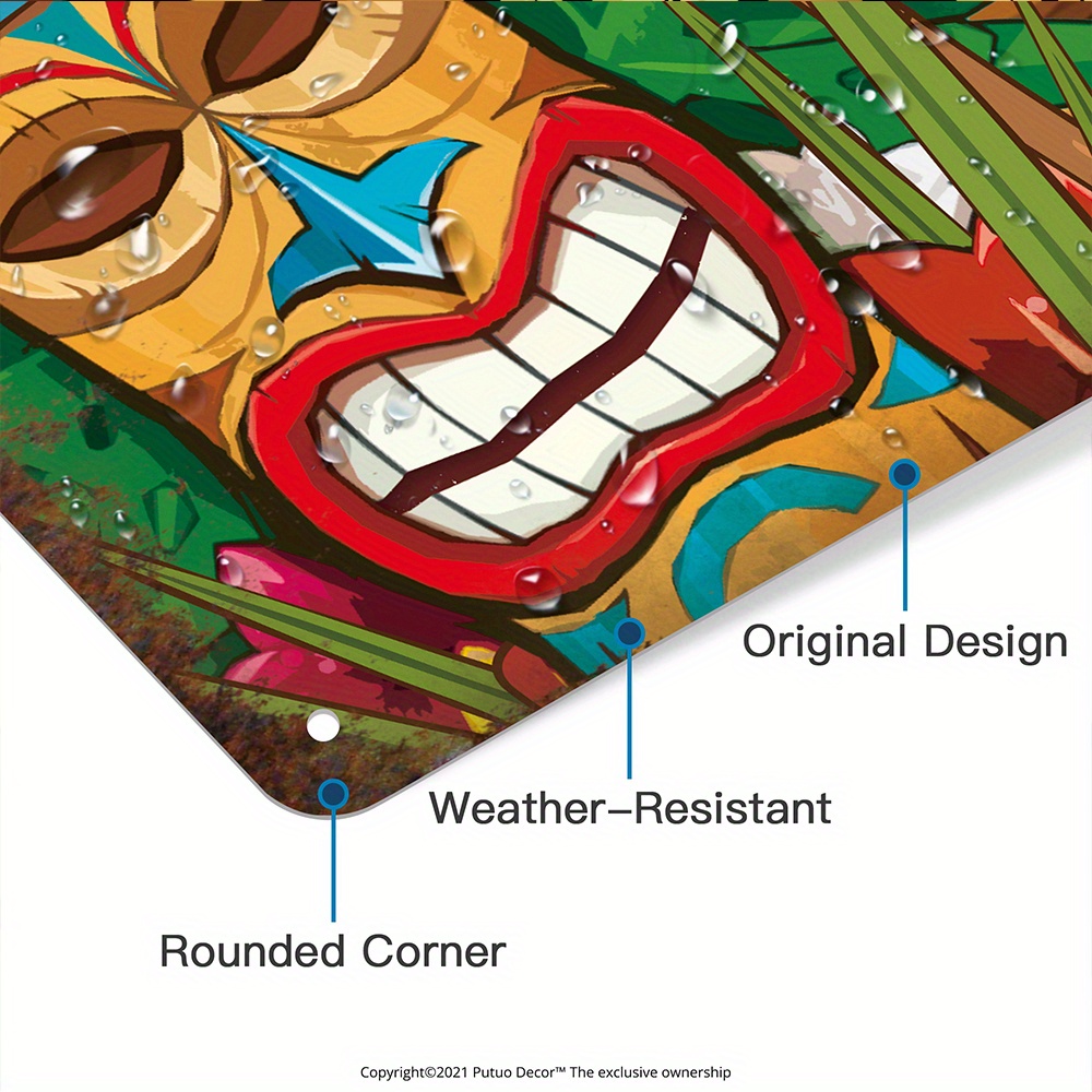 Personalizowany szyld Tiki Bar – Home Decor Kolkata recenzja i cena