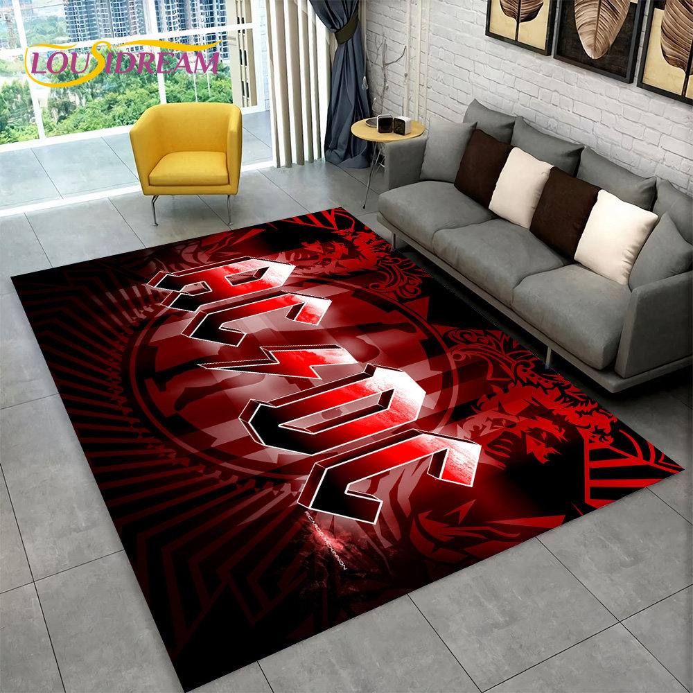 Duży dywan z motywem zespołu r – Home Decor Under 100 recenzja i cena