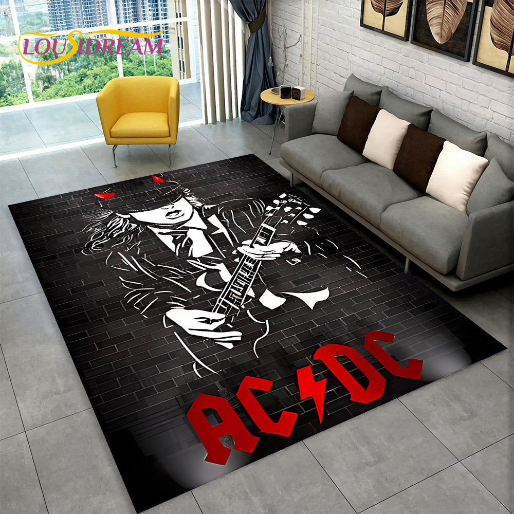 Duży dywan z motywem zespołu r – Home Decor Under 100 recenzja i cena