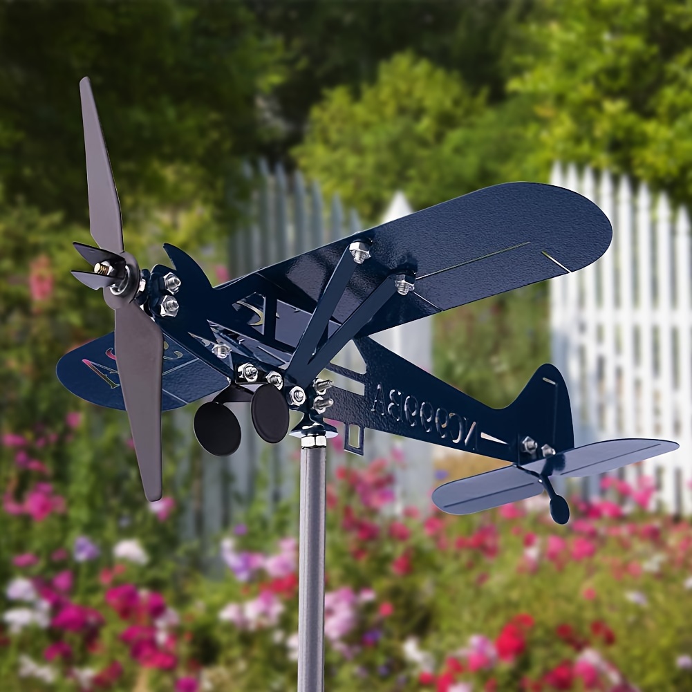 Metalowy samolot Weathervane 3 – Home Decor Etsy recenzja i cena