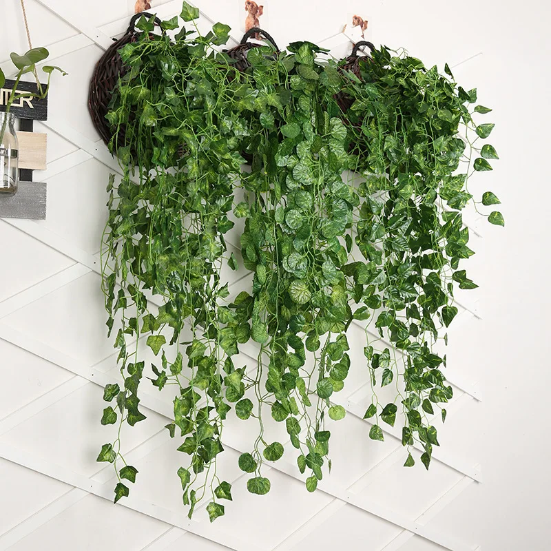 90cm sztuczna zielona rzodkiew – Rattan Plant Basket recenzja i cena