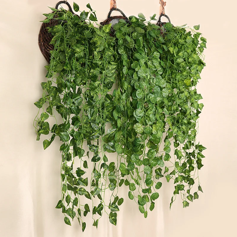 90cm sztuczna zielona rzodkiew – Rattan Plant Basket recenzja i cena