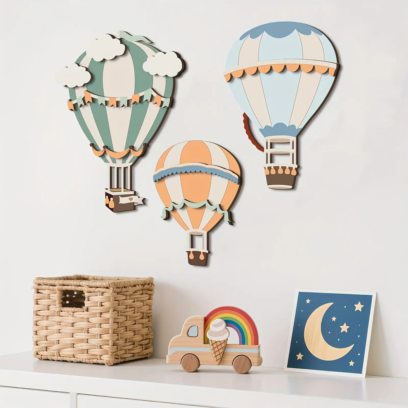Zestaw drewnianych dekoracji ś – Home Decor Etsy recenzja i cena
