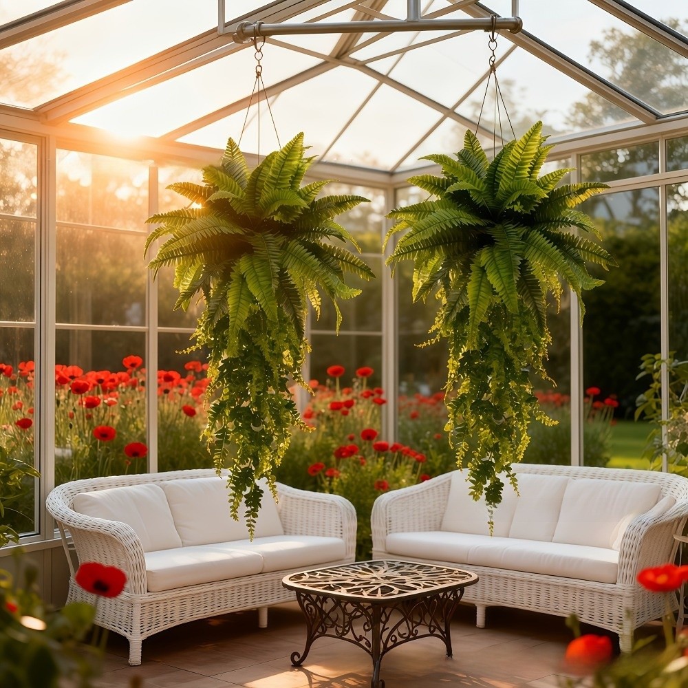 Sztuczna roślina pnąca z tworz – Rattan Plant Basket recenzja i cena